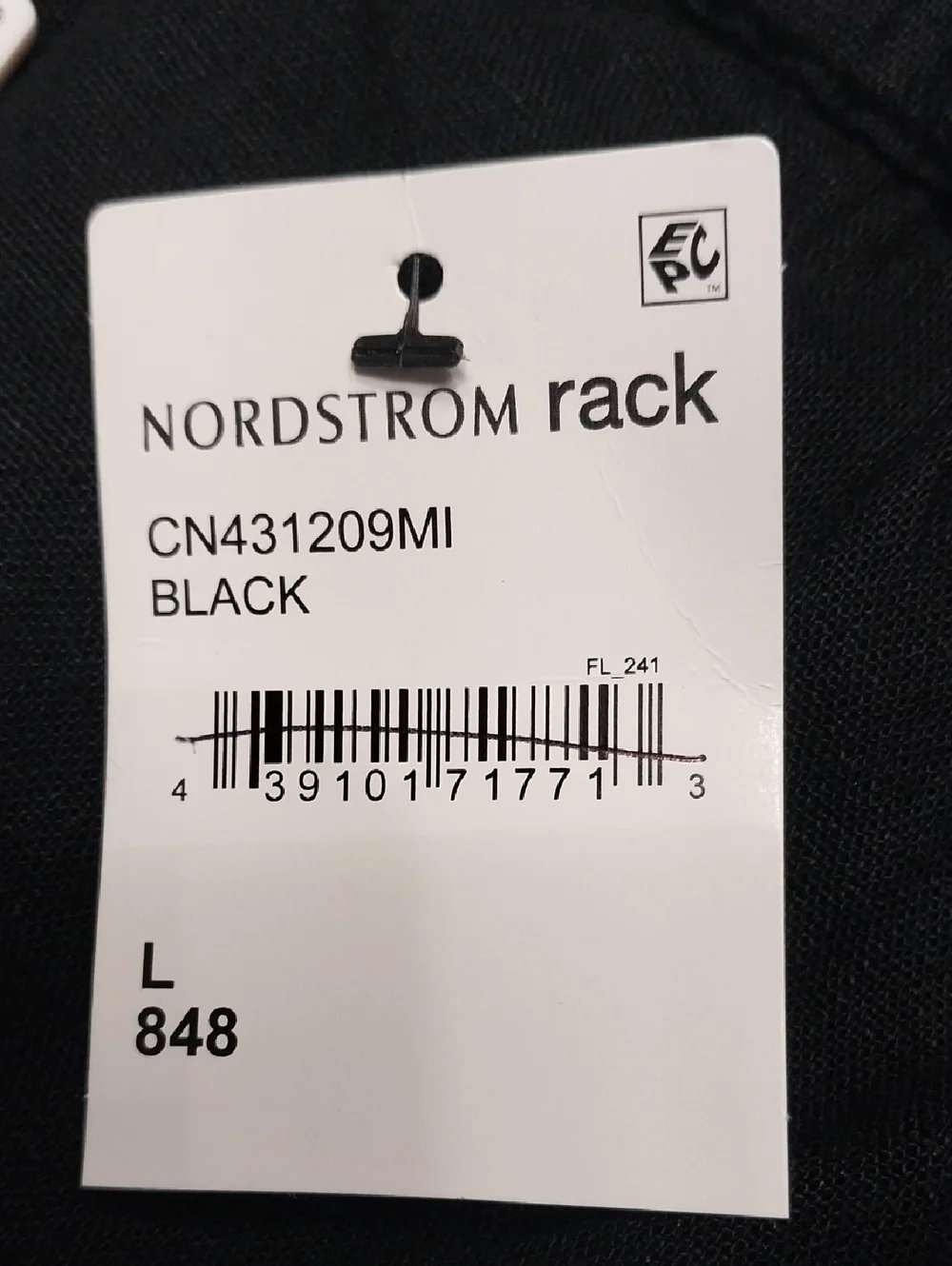 Caslon NWT Women's Linen Rayon Drawstring Waist Shorts Size Large Black Pockets
